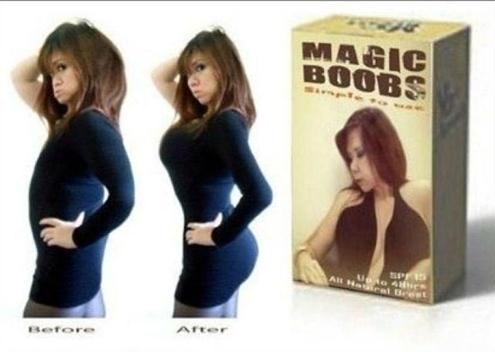 magic boobs