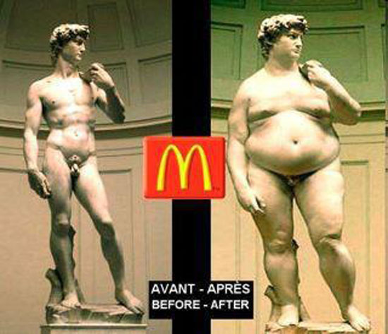 mcdonalds before and after