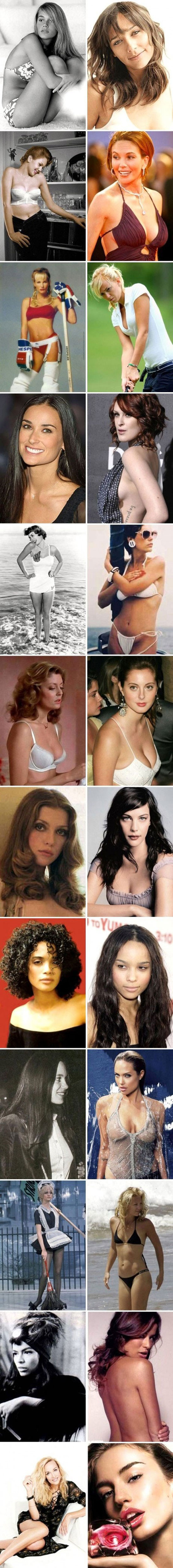 milfs celebrities and their daughters