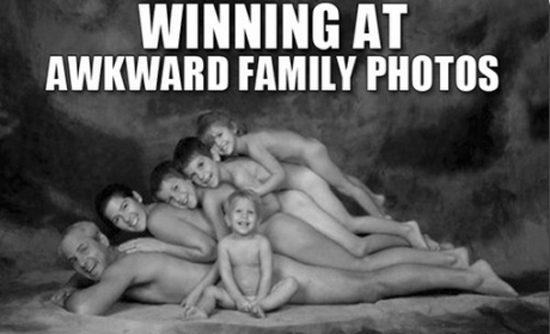 Geiles Familienfoto