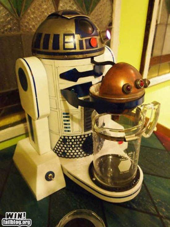 R2D2 Kaffemaschine