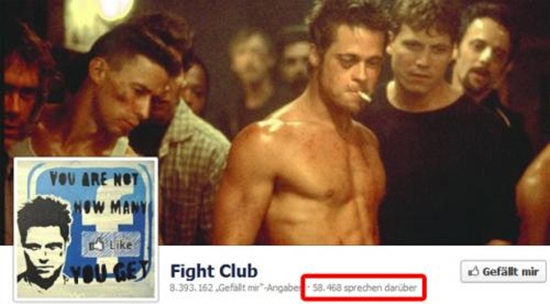 Regel Nr. 1 - Sprich nicht über den Fight Club - Fail Bild