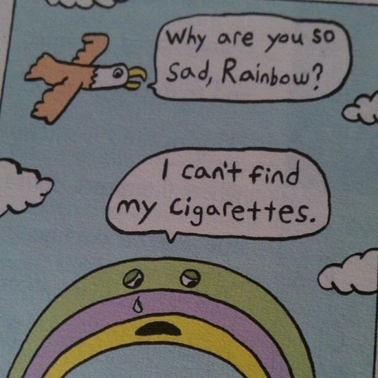 sad rainbow