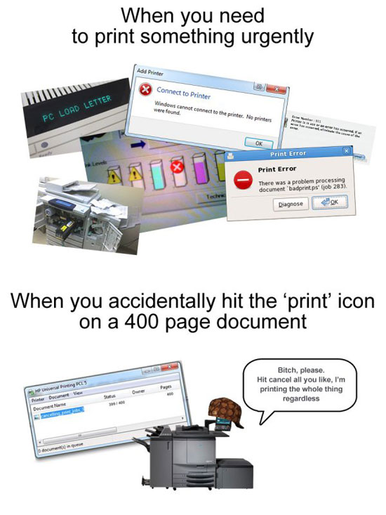 scumbag printer 7368