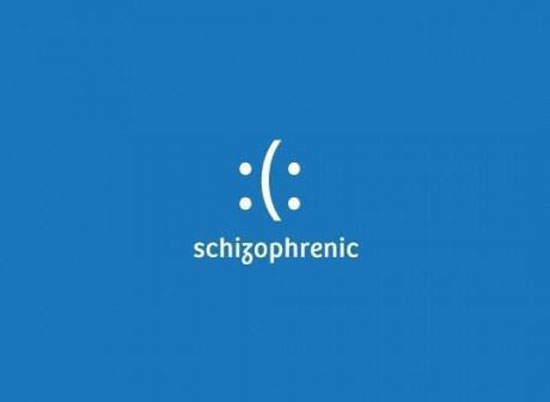 shizophrenic smilie