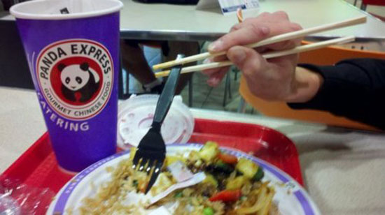 thats what chopsticks are for