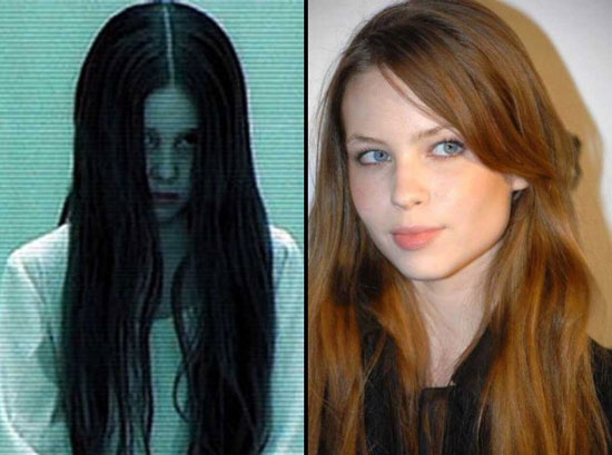 the creepy girl from the ring then and now