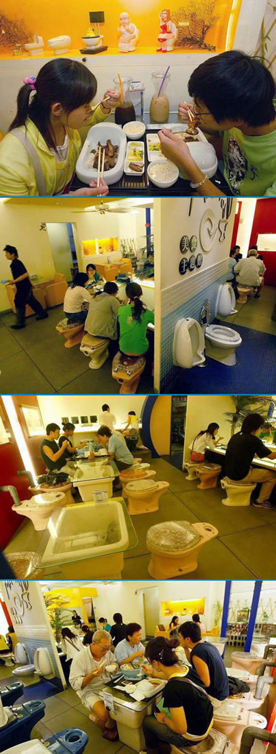 toilet restaurant