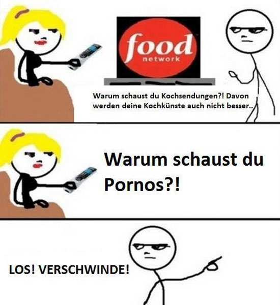 Warum schaust du Pornos