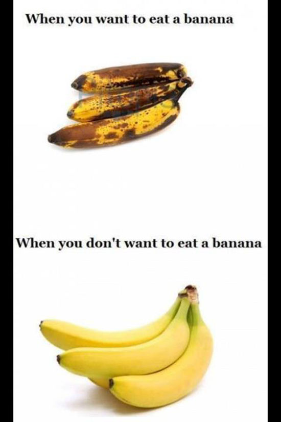 Wenn du eine Banane willst