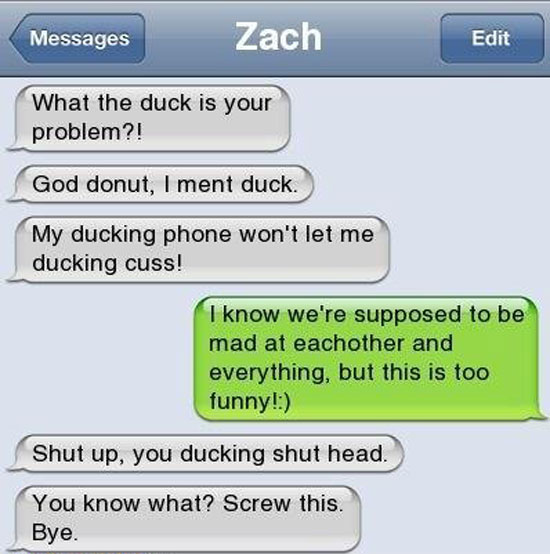 what the duck is your problem