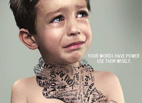 your word have power use them wisely