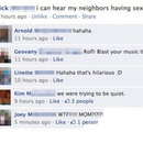 Neighbours having sex