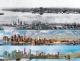 New Yorks Skyline über 137 Jahre