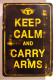 Keep Calm and Carry Arme