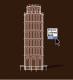 Das ist wirklich, wie der schiefe Turm von Pisa erbaut wurde