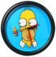 Homer Rotating Augen Clock
