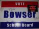Laufen für School Board, wenn Ihr Name ist Bowser