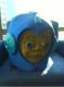 Creepy Mega Man-Maske