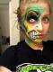 Ehrfürchtig Two-Face Halloween Make-up