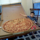 Riesenpizza - grösste Pizza der Welt