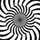 Animierte Optische Illusion - Black & White