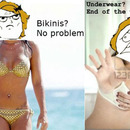 Bikini kein Problem... aber wehe...