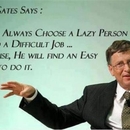 Bill Gates sagt - Win Bild