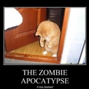 Die Zombie-Apokalypse - DeMotivational Bild
