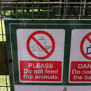 dont feed the animals