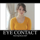 eye contact how long did you last