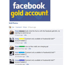 Facebook Gold Trolling