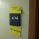Room not Found Error 404