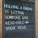 holding a grudge in your head