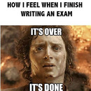 How I Feel After An Exam