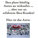 Ikea Plant zukünftig Autos zu verkaufen