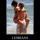 lesbians in public