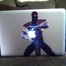 Mortal Kombat Sub-Zero MacBook Aufkleber - Win Bild