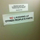 no laughing at other peoples farts