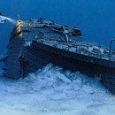 the titanic at the bottom of the sea