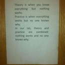 Theory is...