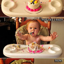Wenn das Baby einen Kuchen bekommt...