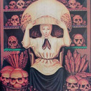 woman-in-bakery-with-bun-skulls
