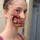 zombie face painting